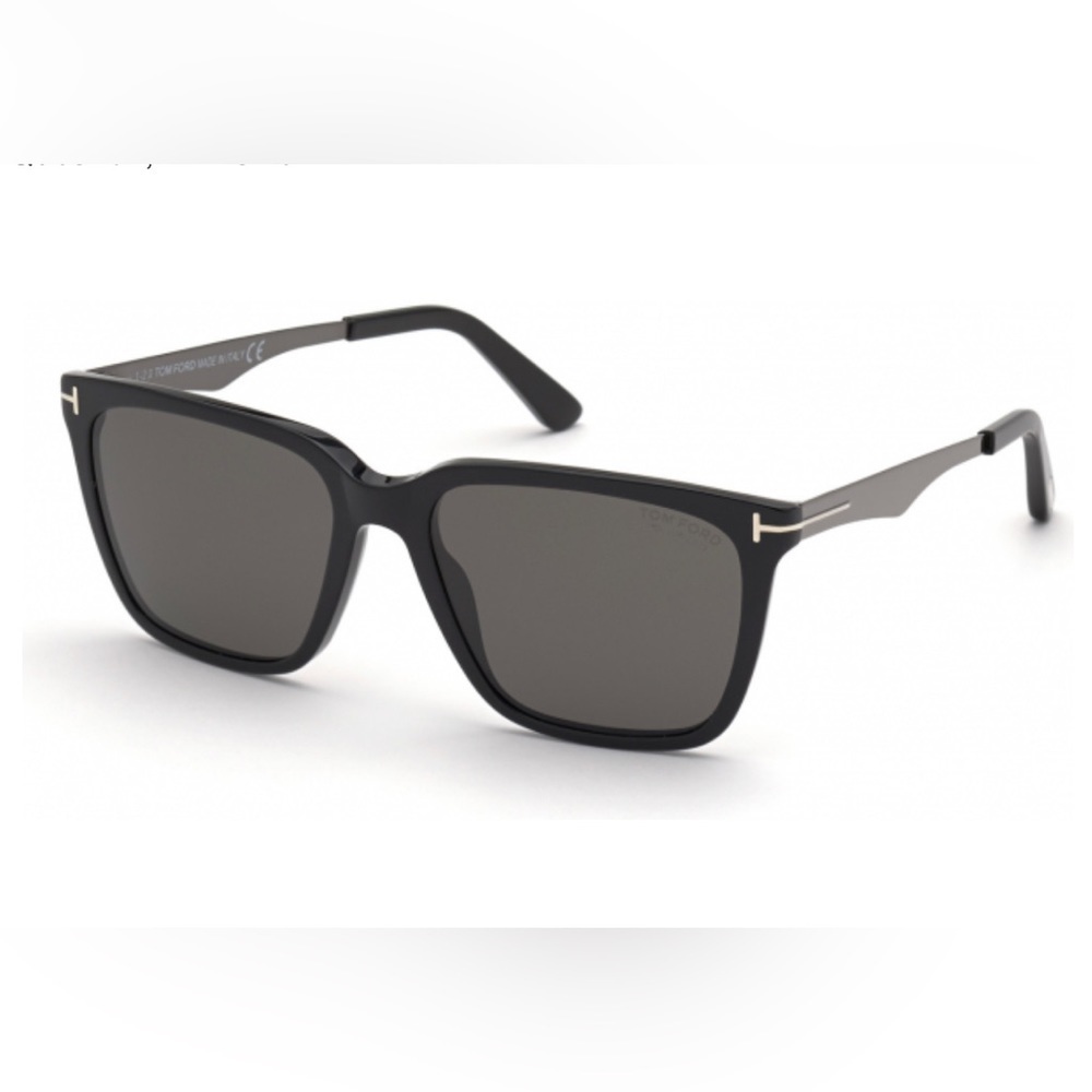 Tom Ford Polarized Anti Reflective Square Garrett 54mm Sunglasses New